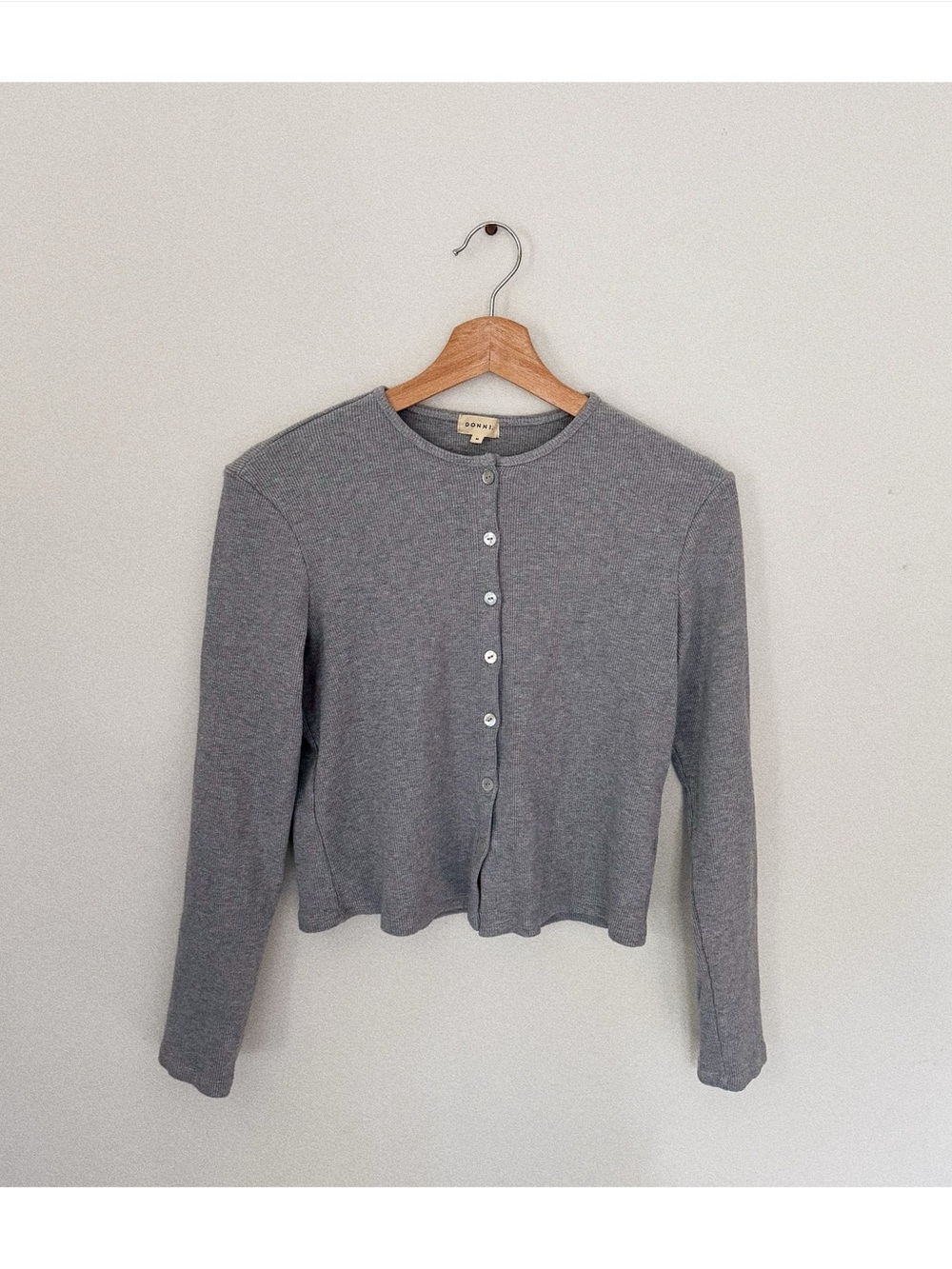 NWOT donni women's rib cardi